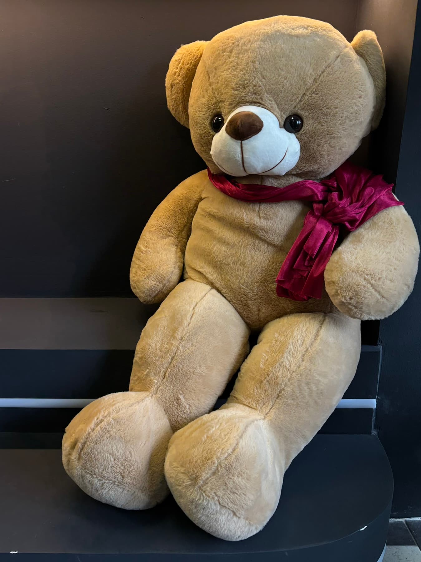 Големо Плишано Мече - Крем - Image 1