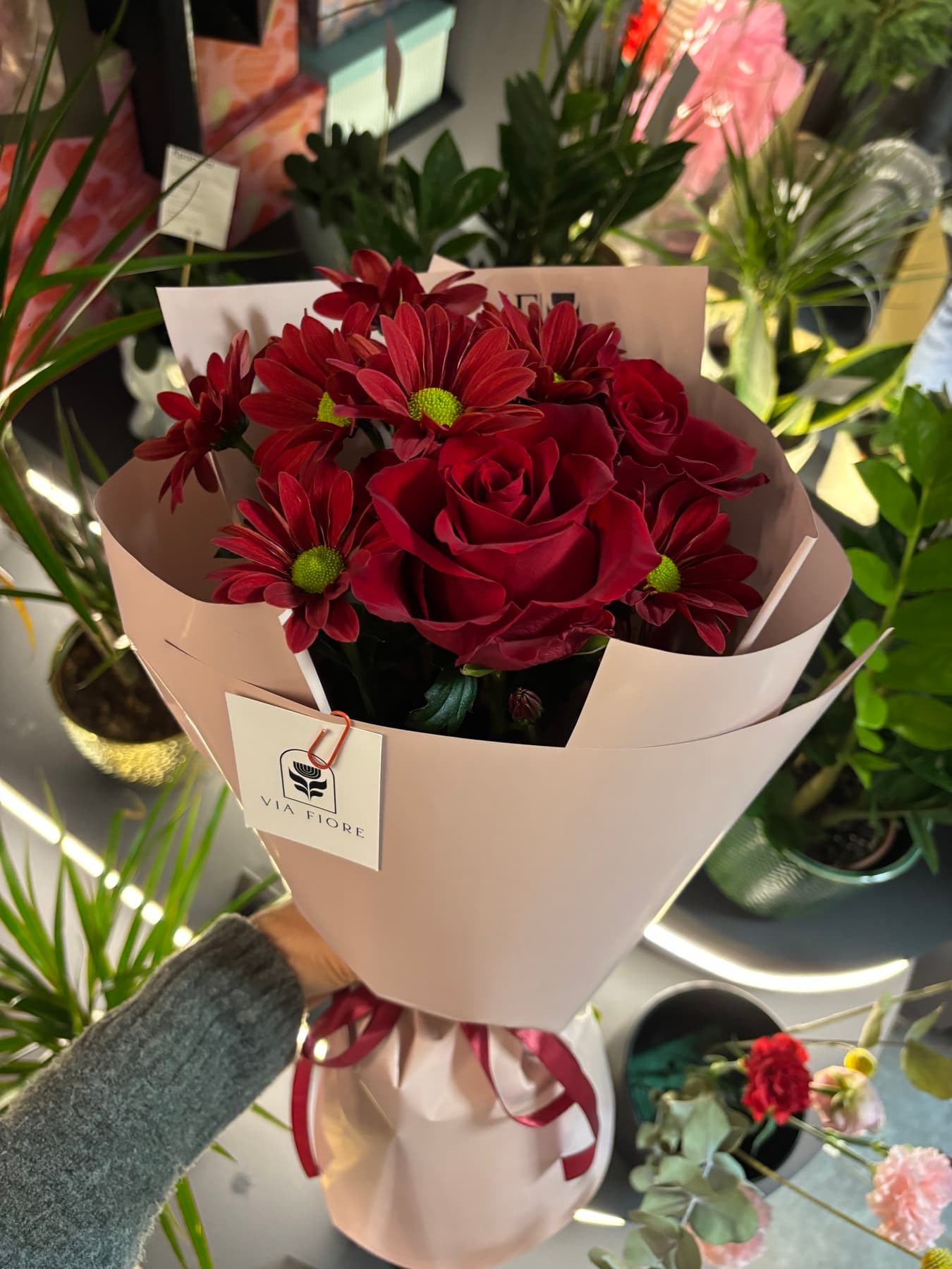 Бордо букет