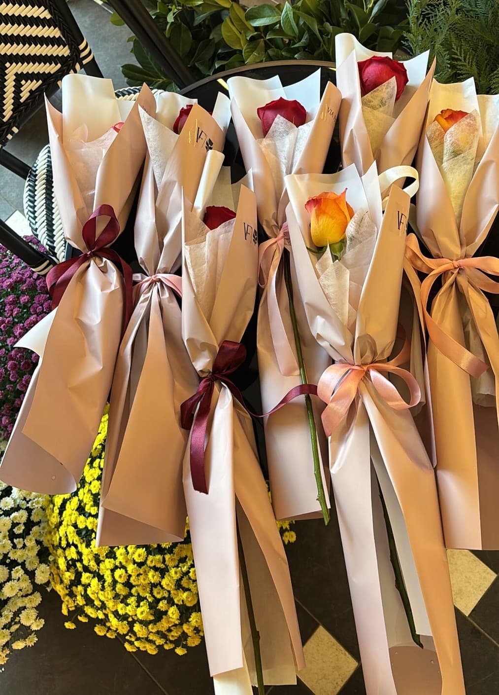 Мини Букет со 1 цвет